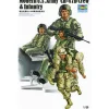 Figurines militaires : Équipage et infanterie de l'armée américaine - Trumpeter