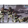 Figurines militaires : Équipage de la 101e Division aéroportée américaine - Trumpeter