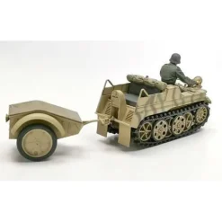 Figurines Militaires : Sd.Kfz.2 Kettenkraftrad - Tamiya