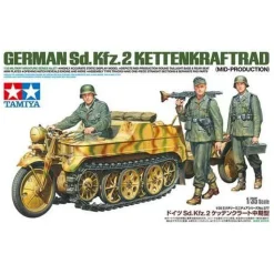 Figurines Militaires : Sd.Kfz.2 Kettenkraftrad - Tamiya