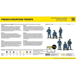 Figurines militaires : Starter Kit - Troupes de montagne françaises - Heller