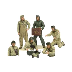 Figurines militaires : Tankistes US 2ème GM - Tamiya