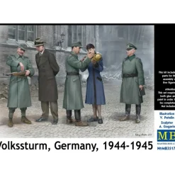 Figurines pour maquette : Volkssturm Germany 1944-1945 - Master Box