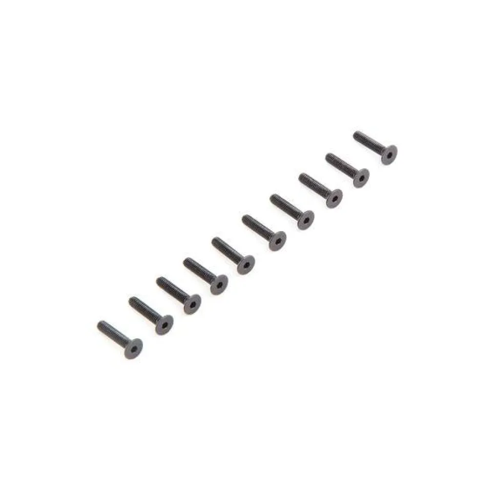 Flat Head Screws M2.5 x 12mm (10) - Losi - TLR