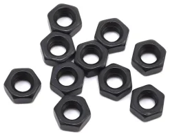 Flat Nut, Stl, M4 (10) - Losi - Losi - TLR