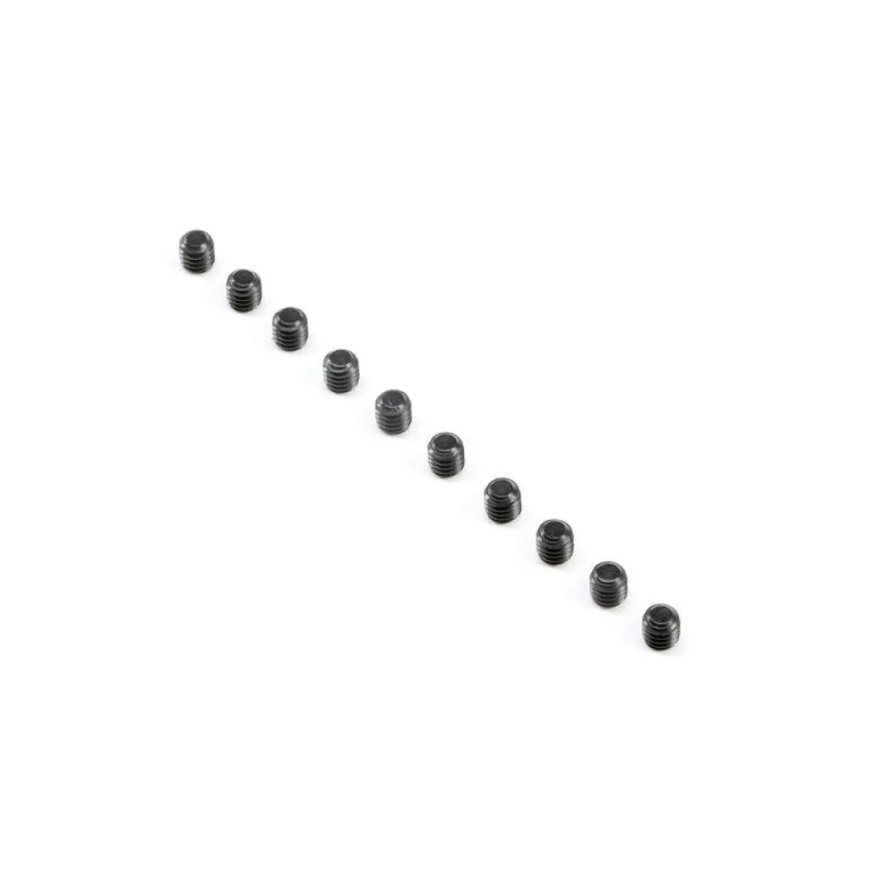 Flat Point Set Screws, M4x4mm (10) - Losi - TLR