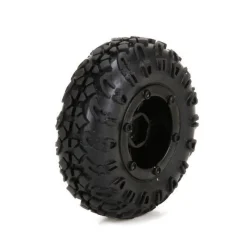Front/Rear Premount Tire:1:24 4WD Temper - ECX - Electrix RC