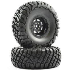 FTX Mauler 2.2" A/T Tyres Pre-Glued Noir Wheels (2) - FTX
