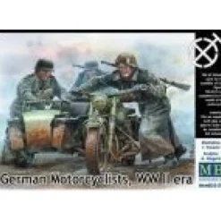 German motorcyclists, WWII era - 1:35e - Master Box Ltd. - Master Box