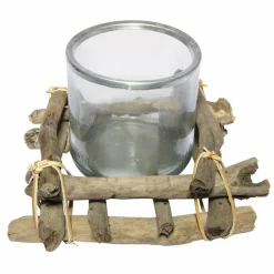 Grand Bougeoir Mer avec sable, 15cm - RueDeLaFete