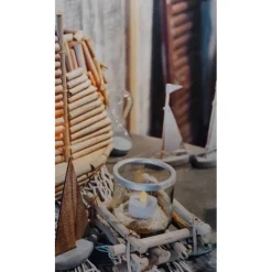 Grand Bougeoir Mer avec sable, 15cm - RueDeLaFete