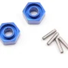 Hexagone De Roue Alu Bleu X2 - Traxxas