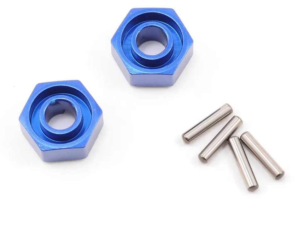 Hexagone De Roue Alu Bleu X2 - Traxxas