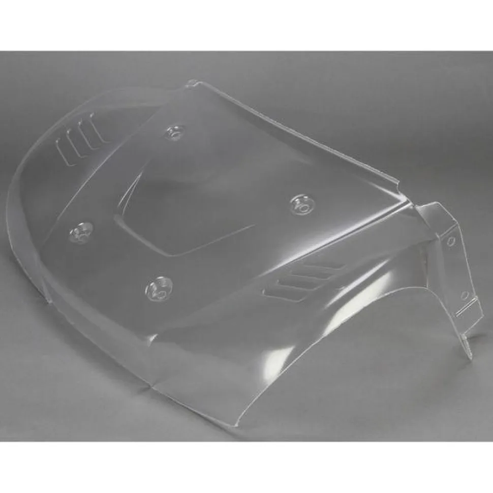 Hood/Front Fenders Body Section, Clear: 5T - Losi - TLR