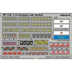 Insignes et médailles US WWII 1/35 - Eduard