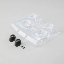 Interior Set with Helmets, Clear: Baja Rey - Losi - TLR