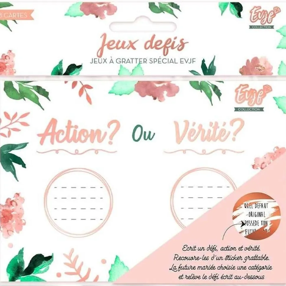 Jeux Défis EVJF future mariée - RueDeLaFete