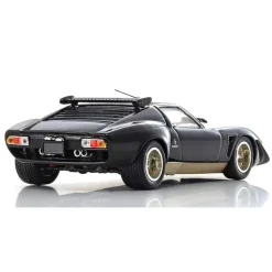 Lamborghini Miura SVR 1970 Noir-Or 1:43 - Kyosho