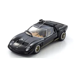 Lamborghini Miura SVR 1970 Noir-Or 1:43 - Kyosho