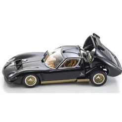 Lamborghini Miura SVR 1970 Noir-Or 1:43 - Kyosho