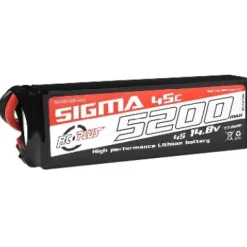 Lipo 4S 14.8V 5200mAh 45C SIGMA - RC Plus