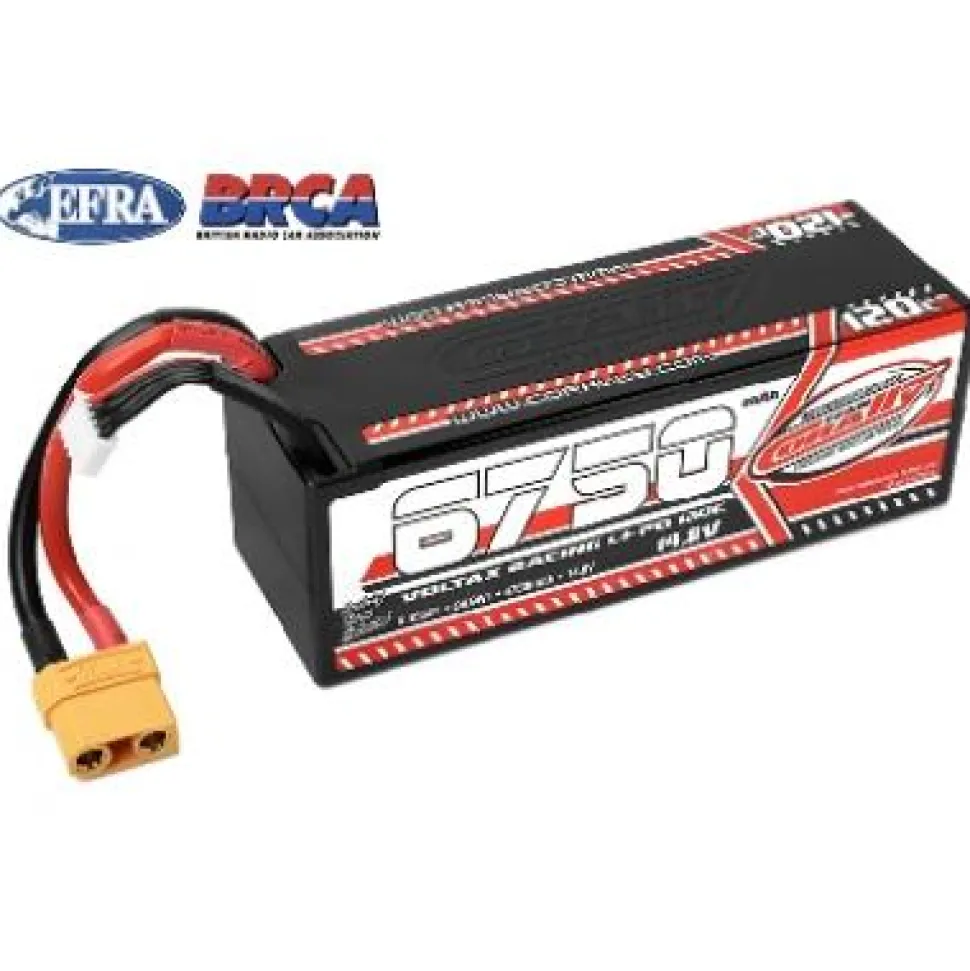 Lipo 4S 14.8V 6750mAh 120C Stick Team Corally - Team Corally