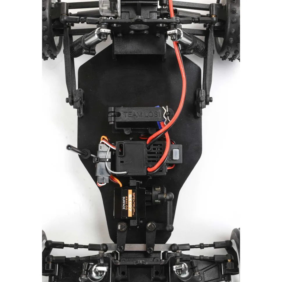 Losi 1:16 Mini JRX2 2WD Buggy Brushed RTR Black - Losi - TLR