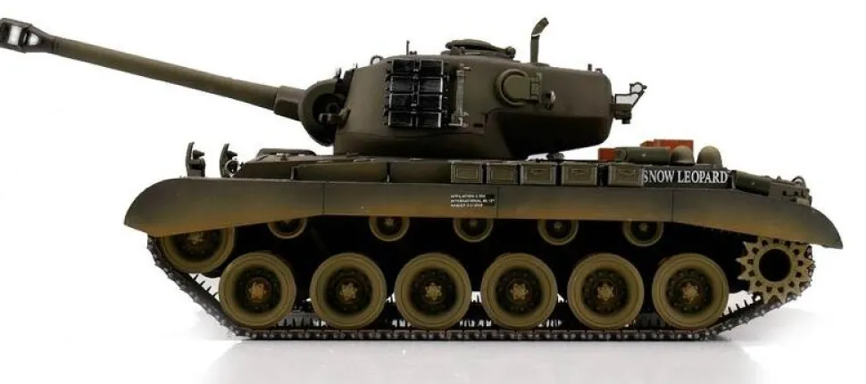 M26 Snow Leopard 2.4Ghz 1/16e son et fumée - Torro