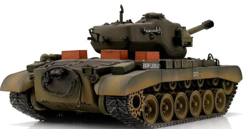 M26 Snow Leopard 2.4Ghz 1/16e son et fumée - Torro