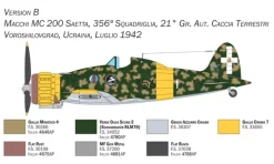 MACCHI M.C.200 XXI SERIE - Italeri