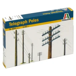 Maquette 1/35 : Poteaux télégraphiques - Italeri