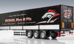 Maquette : Remorque de camion Bachée - Italeri