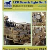 Maquette accessoire : LED Search Ligt Set B - Bronco Models