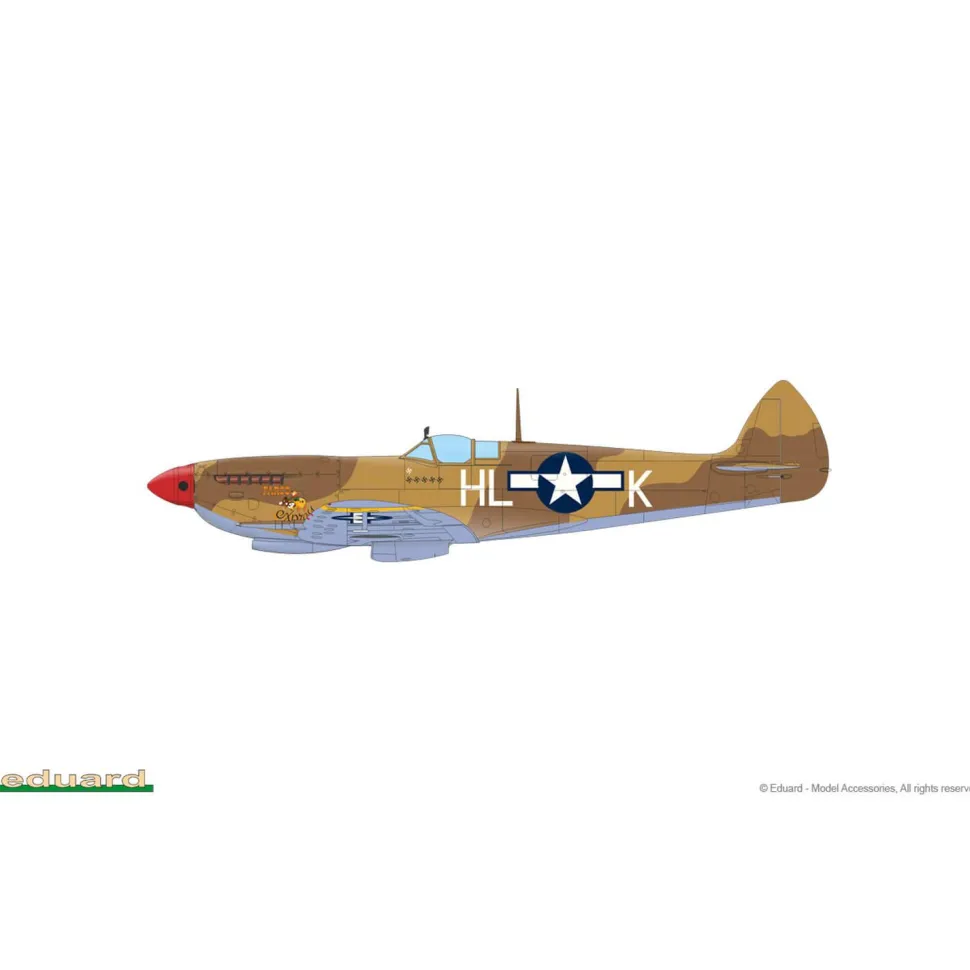 Maquette avion : Spitfire Mk.VIII - Eduard
