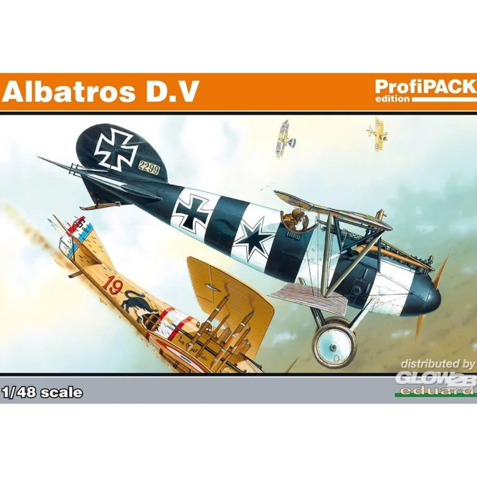 Maquette avion : Albatros D.V - Eduard