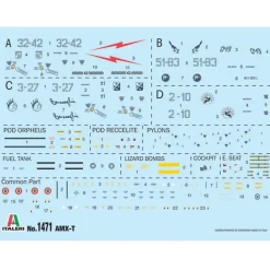 Maquette Avion : AMX-T - Italeri
