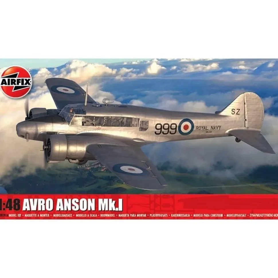 Maquette Avion : Avro Anson Mk.I 1:48 - Airfix