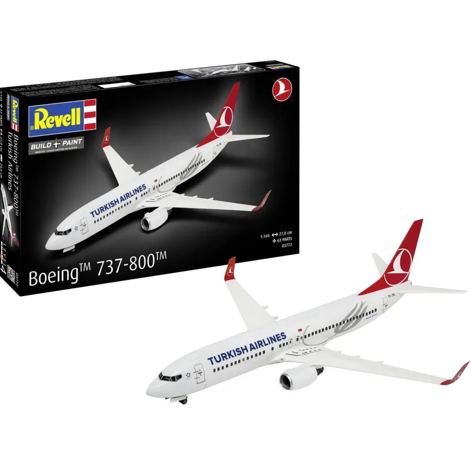 Maquette avion : Boeing 737-800 "Turkish Airlines" - Revell