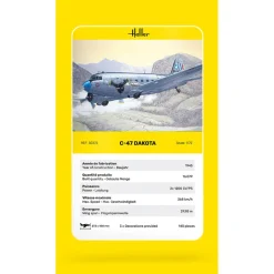 Maquette avion : C-47 DAKOTA - Heller