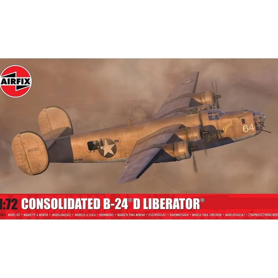 Maquette avion : Consolidated B-24D Liberator en 1:72 - Airfix