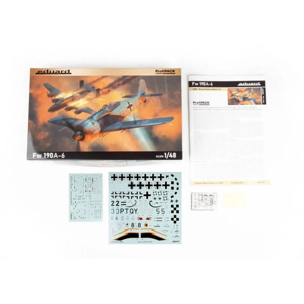 Maquette Avion : Fw 190A-6 EDUARD-PROFIPACK in 1:48 - Eduard