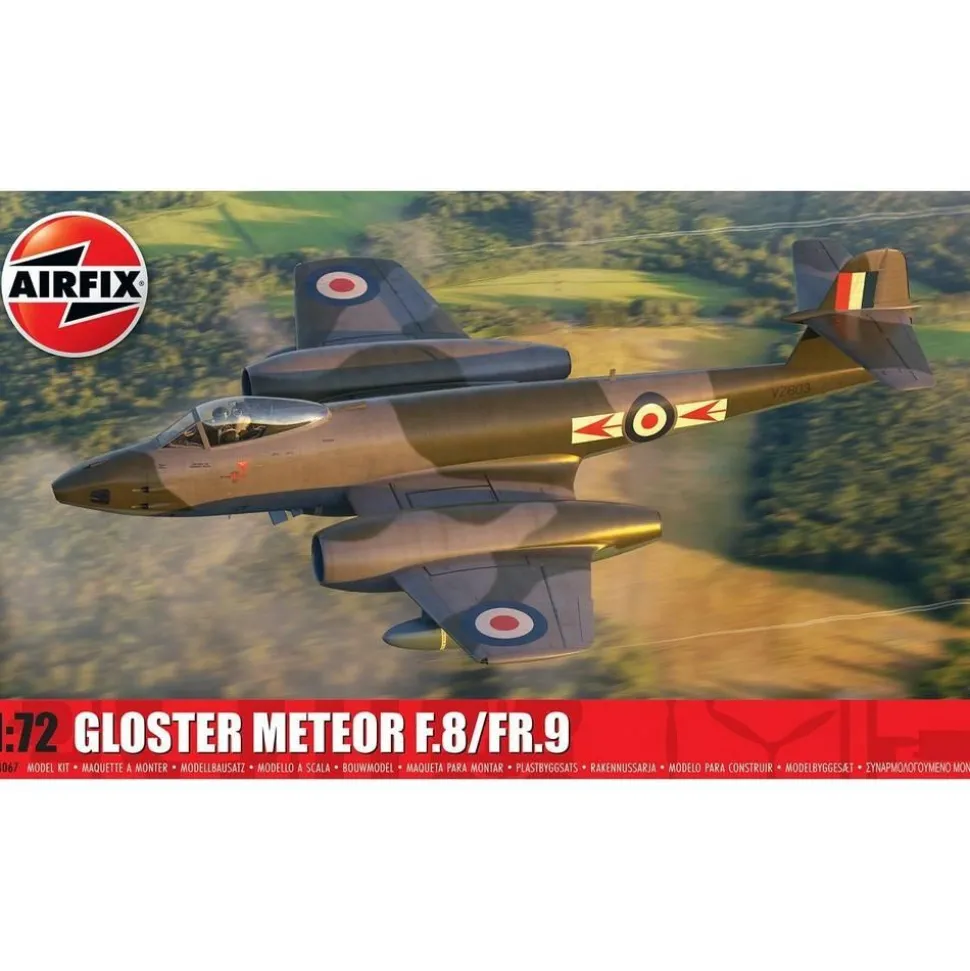 Maquette Avion : Gloster Meteor F.8/FR.9 - Airfix