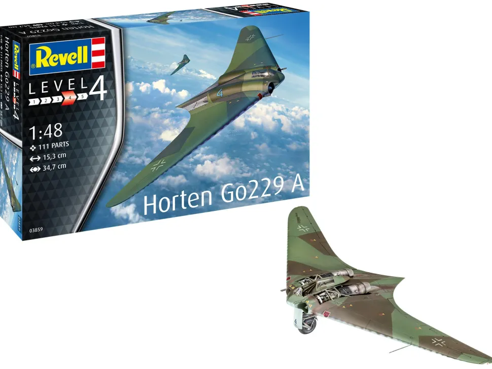Maquette avion : Horten Go229 A - Revell