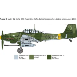 Maquette avion : Junkers Ju87G-2 - Italeri