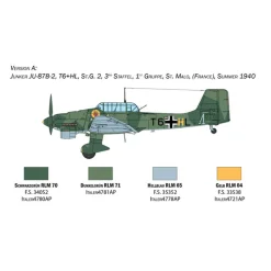 Maquette avion : Junkers Ju87B Stuka - Italeri