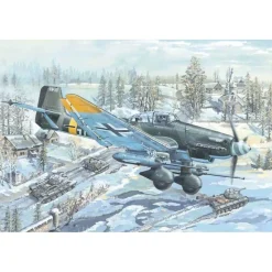 Maquette avion : Junkers Ju-87G-2 Stuka - Trumpeter