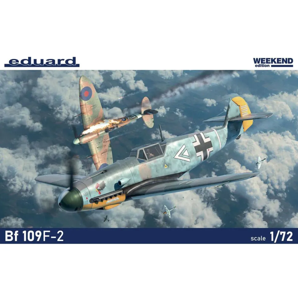 Maquette avion : Kits: Bf 109F-2 - Eduard