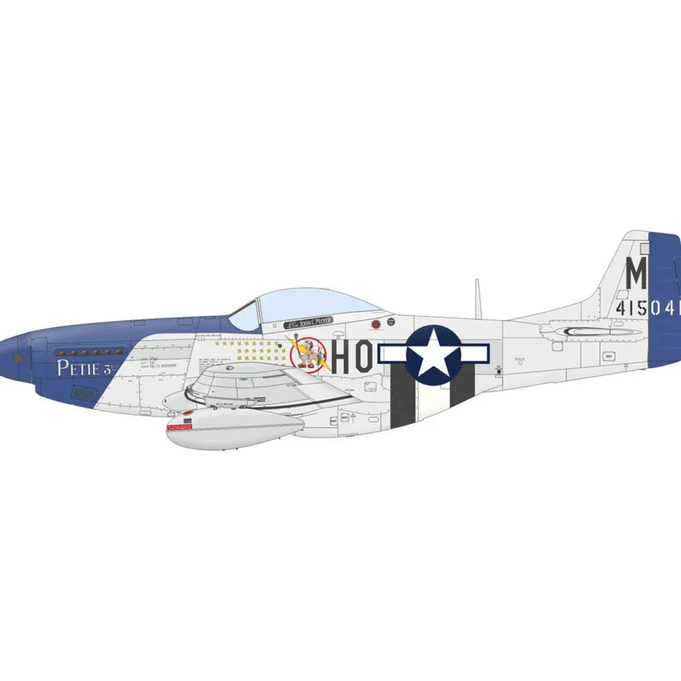 Maquette avion : Kits: P-51D Mustang Eduard-Profipack - Eduard