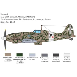 Maquette avion : Macchi MC.202 Folgore - Italeri