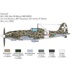 Maquette avion : Macchi MC.202 Folgore - Italeri